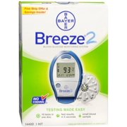 BREEZE 2 Blood Glucose Monitoring System 1440C 1 Each