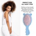 thumbnail image 6 of Hauiodp Mini Hair Brush, Detangling Hairbrush for Dry and Wet Hair, Small Size Travel Detangler Brush for Girls Boys Kids Women Men for All Hair Types Pink, 6 of 7