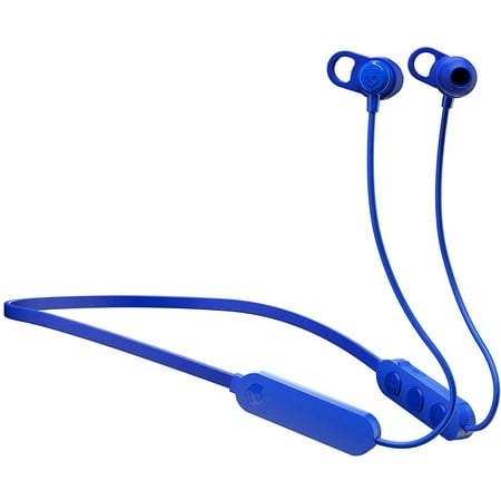 Skullcandy Jib Plus Bluetooth Wireless in-ear Earbud Headphones in Blue & Black