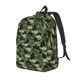 thumbnail image 1 of Balery Camouflage Shark Mochila Clásica Impresa Básica para Viaje, Mochila Escolar Resistente al Agua, Mochila de Lona con Correas Ajustables-Small, 1 of 5