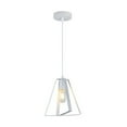 thumbnail image 1 of Xtricity - Pendant Light, 8.66 '' Width, From The Fox Collection, White, 1 of 3