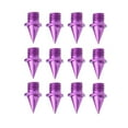 thumbnail image 4 of Almencla 12 Pieces Replacement Spikes for Track Shoes for Short Running Sprint Sports Violet, 4 of 8