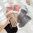 thumbnail image 4 of Guantes nuevos para mujer, guantes táctiles, guantes de invierno para mujer, guantes térmicos para niñas HST03, 4 of 5