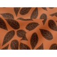thumbnail image 5 of oneOone Viscose Jersey Orange Fabric Leaves Craft Projects Decor Fabric Printed By The Yard 60 Inch Wide, 5 of 5