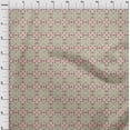 thumbnail image 4 of oneOone Cotton Silk Light Yellow Fabric Geometric Fair Isle Pattern Sewing Craft Projects Fabric Prints By Yard 42 Inch Wide, 4 of 4