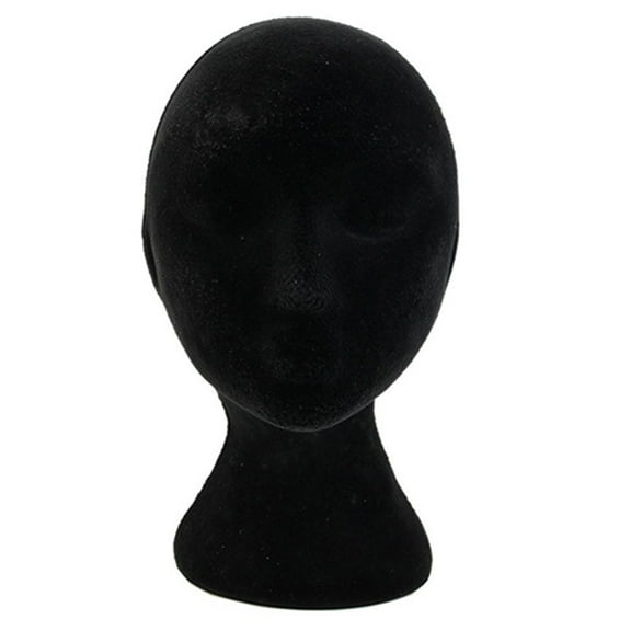 Head Model Foam Female Wigs Display Stand for Display