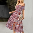 thumbnail image 3 of Vestido bohemio de una pieza con hombros descubiertos NikouMX, 3 of 6