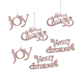 thumbnail image 1 of 6 piezas de adornos colgantes con purpurina en forma de letrero navideño, para ventana, árbol, pared, decoración del hogar, 1 of 5