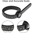 thumbnail image 4 of GHSDFBB Ring Sizer Measuring Tool Reusable Finger Size Gauge Jewelry Sizing Tool 1-17 USA Rings Size (Black), 4 of 6
