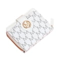 thumbnail image 2 of Decoration Printed Letter Bifold Wallet Compact Short Wallet With Multiple Card Slots For Outdoor Trave, 2 of 6