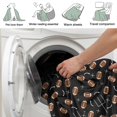 thumbnail image 4 of Football Arrow Black Pattern Soft Sherpa Fleece Throw Blanket, Warm Cozy Plush Blanket for Sofa Bed Couch, All Season, 40"x50", 4 of 5