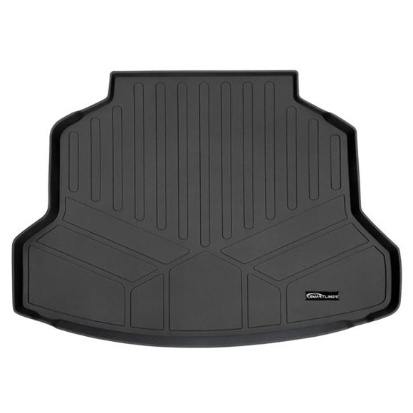 Smartliner SD0106 All Weather Custom Fit Trunk Floor Mat Cargo Liner for 2012-2016 Honda CR-V, Black