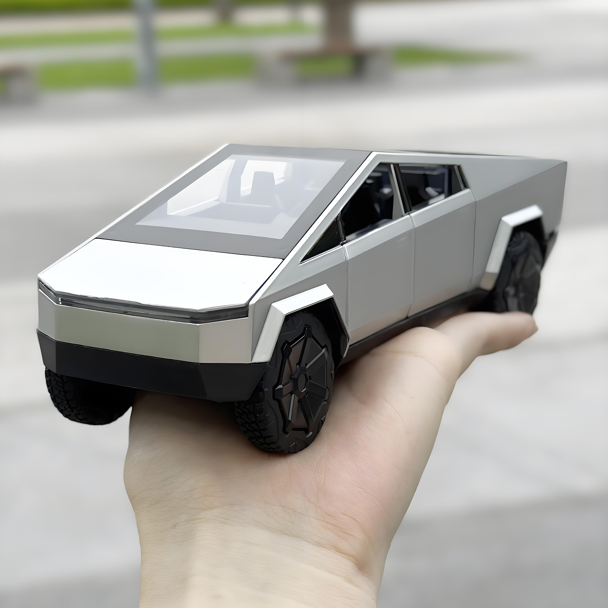 Anmyjuly Alloy Silver Pickup Truck Model 1:32 photo 4