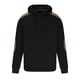 thumbnail image 4 of Sudadera con capucha para hombre, moda informal, deportiva, cuello alto, botones, patchwork, manga larga, jersey, sudadera, blusa, blusa para hombre, 4 of 5