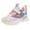 Purple, variant on Krdevn Girls Sports Shoes Fashionable Cute Mesh Breathable and Comfortable Four Seasons Casual Hook Loop Shoes,Toddler Girl Shoes,Boys Shoes,Size:11.5