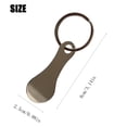 thumbnail image 2 of Desk Accessories Promotion Sale! Nomeni Packs Shopping Trolley Alloy 2 Aluminum Metal of Tokens Key Ring Decoration & Hangs, Home Decor Clearance Sale Silver, 2 of 4