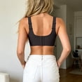 thumbnail image 3 of qolati Push Up Bras for Women Comfort Seamless Stretchy Everyday Bras Ribbed Knit Adjustable Straps Wireless T Shirts Bras Size, S-3XL, 3 of 6