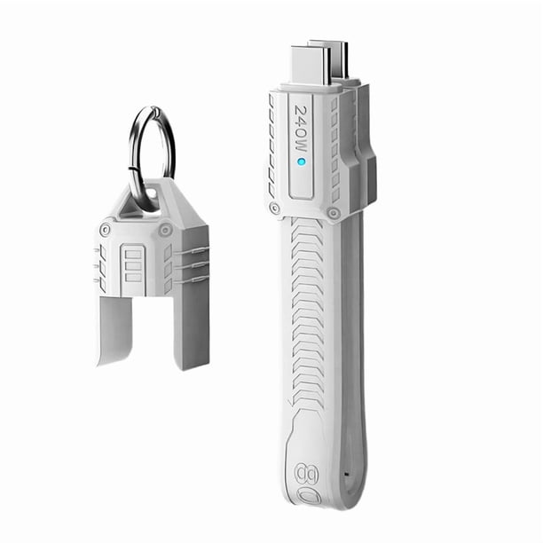 Portátil PD240W, Cable USB C A Tipo C de Carga Rápida, 80 Gbps, 8K, 60 Hz, USB 4, Cable de Batería Externa, Cable USB C