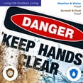 thumbnail image 4 of Keep Hands Clear Sign, OSHA Danger Sign, 24x36 Corrugated Plastic, 4 of 7