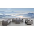 thumbnail image 2 of Living Source International Ensemble Sectionnel Pivotant en Osier 9 Pcs - Gris, 2 of 3