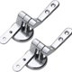 thumbnail image 2 of Sujetadores de bisagra para asiento de inodoro, paquete de 2 Bisagras de repuesto para asiento de inodoro con fijaciones de aleación de zinc, 2 of 4