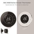 thumbnail image 2 of Thermostat BAC-6000ELZB Central Air Conditioning Intelligent Constant Temperature LCD Screen 5-95 (℃) Wireless Controller Fan Coil Unit Smart Home Controller Panel, 2 of 8