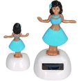 thumbnail image 4 of Hula Girl Dashboard Doll Durable Easy Use Environmental Protection Interesting Solar Powered Dancing Decoration For Car For Home For Adults(blue), 4 of 5