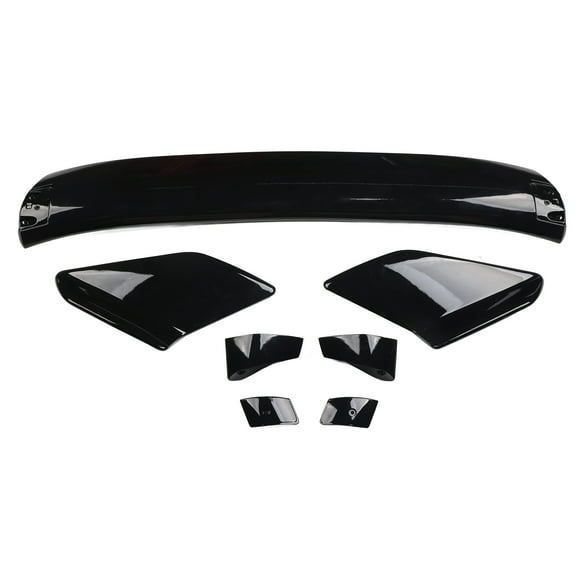 Glossy Black for Type‑R Style Trunk Spoiler Wing Fit for Civic Hatchback 2016‑2020