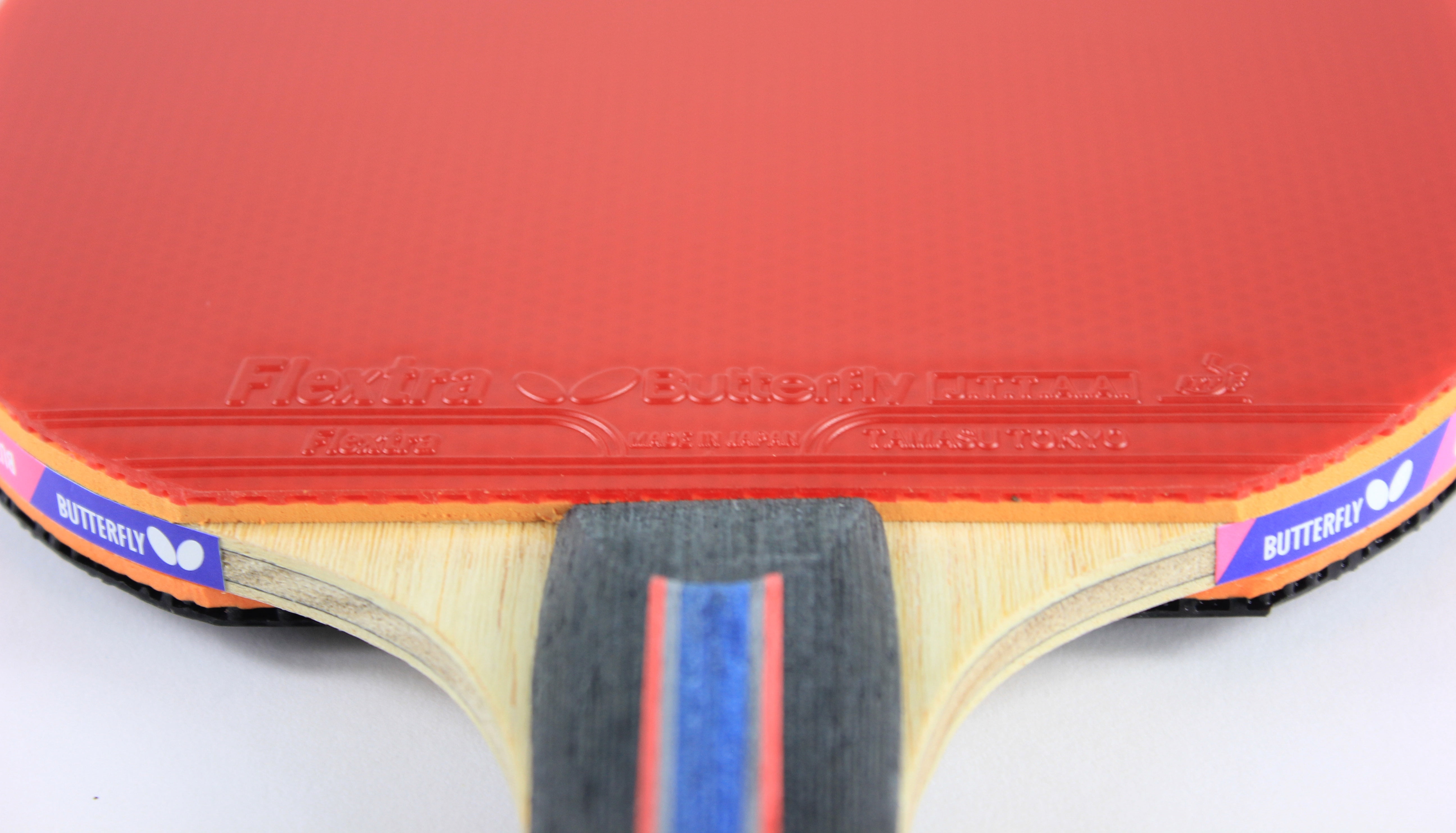 Butterfly 702 Table Tennis Racket Set - 1 Paddle – 1 Case - Gift Box - ITTF Approved – Carbon Power