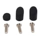 thumbnail image 4 of Tornillos traseros Coloque el guardabarros de scooter eléctrico con guardabarros ABS para M365 Negro, 4 of 9