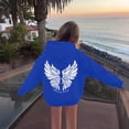 thumbnail image 4 of Girls Kids Graphic Zip Hoodie Sweatshirt for Casual Wear Comfort Knit Apparel for Girls Hoodie with Playful Print Size 12-13 Years, 4 of 8