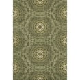 thumbnail image 2 of Addison Rugs Mayfield Washable Transitional Circles Olive Rectangle Rug, 10' x 14', 2 of 6
