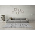 thumbnail image 3 of Ahgly Company Indoor Square Solid Gray Modern Area Rugs, 4' Square, 3 of 4