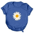 thumbnail image 2 of Pompotops Chemisier à Manches Courtes et Col Rond Femme Fashion, 2 of 3