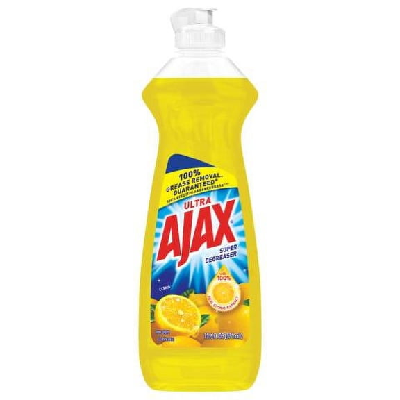 Ajax Dish Detergent, Lemon Scent, 12.6 Fl Oz