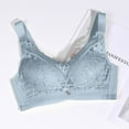 thumbnail image 2 of TAGOLD Womens Plus Size Bra,Summer Casual Bras for Womens,Women's Plus Size Bra,Casual Sexy Lace Front Button Shaping Cup Shoulder Strap Underwire Bra Plus Size Extra-Elastic Wirefree, 2 of 4