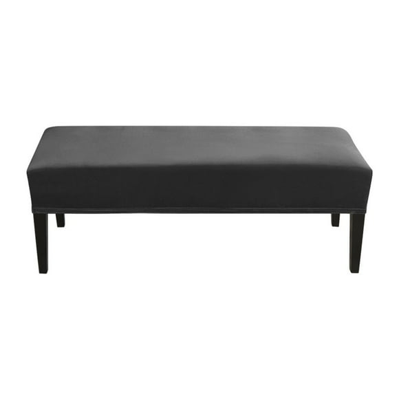 Velvet Silver Fox Flannel Stretch Bench Cover Dust Cover Bench Cover
