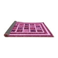 thumbnail image 2 of Ahgly Company Indoor Square Abstract Pink Modern Area Rugs, 6' Square, 2 of 4