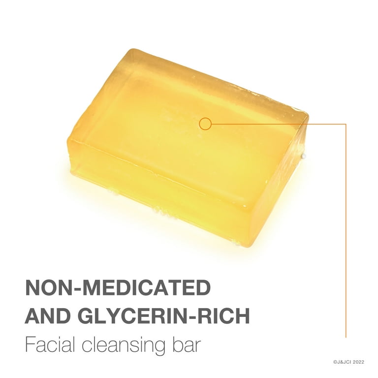 Neutrogena Glycerin Facial Cleansing Bar for Acne Prone Skin 3.5 oz