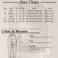 thumbnail image 3 of Pantalones de Cintura Elástica de Algodón para Mujeres, Lino Suelto Recto Tubo Capris Botón de Cintura para Uso Casual Y Diario, 3 of 7