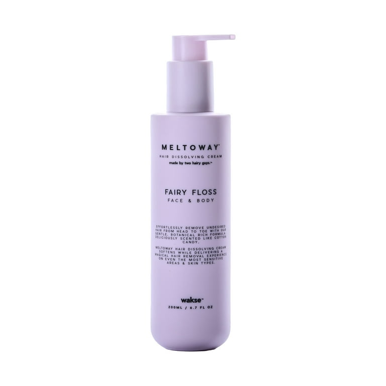 Wakse Meltoway Hair Removal Cream, Cotton Candy Scent, 6.7 oz photo 1