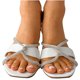 thumbnail image 2 of Summer New Plus Size Sandalias de mujer y pantuflas planas con diamantes de imitación Wmkox8yii  shjk5708, 2 of 4