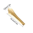 thumbnail image 3 of Sentmoon Tongs for Cooking Cooking Tongs Stainless Steel Compact Food Clip Household Multi-function Bread Clip Korean Barbecue Clip Clip for Kitchen, Cooking, Baking, BBQ, Grilling, 3 of 3