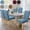 Blue, variant on Waterproof Dining Room Chair Covers for Home, Banquet, Kitchen, Super Fit Stretch Jacquard Chairs Slipcovers Removable Washable Chair Seat Protectors