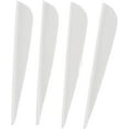 thumbnail image 1 of Wekity Arrows Vanes 4 Inch Plastic Feather Fletching for DIY Archery Arrows 50 Pack(Yellow)-0619, 1 of 5