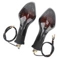 thumbnail image 1 of Motorcycle Front Indicators, 2pcs Motorcycle Turn Signal Light Front Indicator Blinker Replacement For CB500X CB1300 NC700 2013-2020, 1 of 8