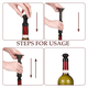 thumbnail image 2 of 54 piezas de tapón de vino resellable, tapón de vacío para bomba de vino, tapones de vacío reutilizables para ahorrar vino, tapones para ahorrar vino, 2 of 8