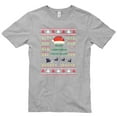 thumbnail image 2 of Plus Size Make Christmas Great Again Cotton Short Sleeve Graphic Shirt - Heather Grey 2XL, 2 of 4