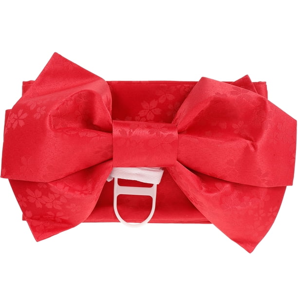 1 bata de baño japonesa con lazo, cinturón vintage tipo yukata, cinturón de kimono para mujer con lazo para boda, fiesta y ceremonia T3-6