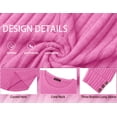 thumbnail image 6 of Fantaslook Womens 3/4 Sleeve Shirts with Buttons Dressy Casual Blouses Tunic Tops Fall Clothes, 6 of 9